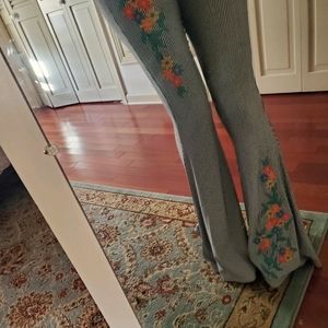 High waisted flare pants